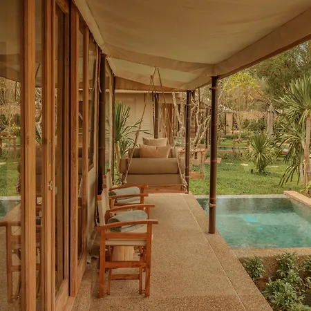 Twinpalms Tented Camp Phuket Bang Tao Beach  Exterior photo